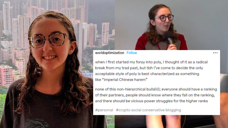 Caroline Ellison / Worldoptimization Meme Template