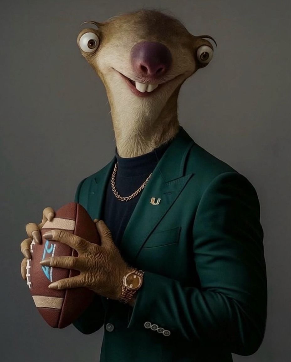 Carson Beck Sid Meme Template