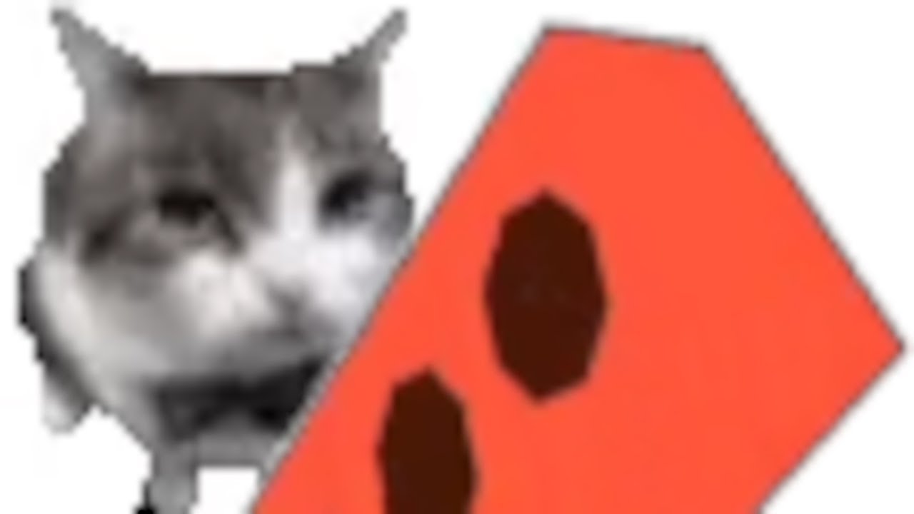 Cat Throwing a Brick