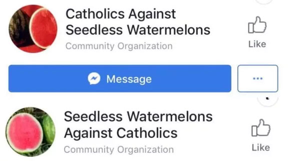 Catholics vs. Seedless Watermelons