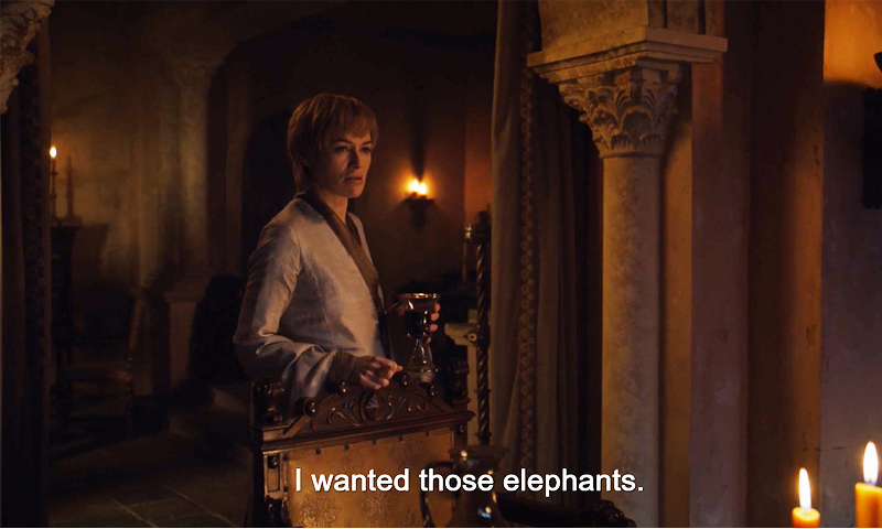 Cersei's Elephants