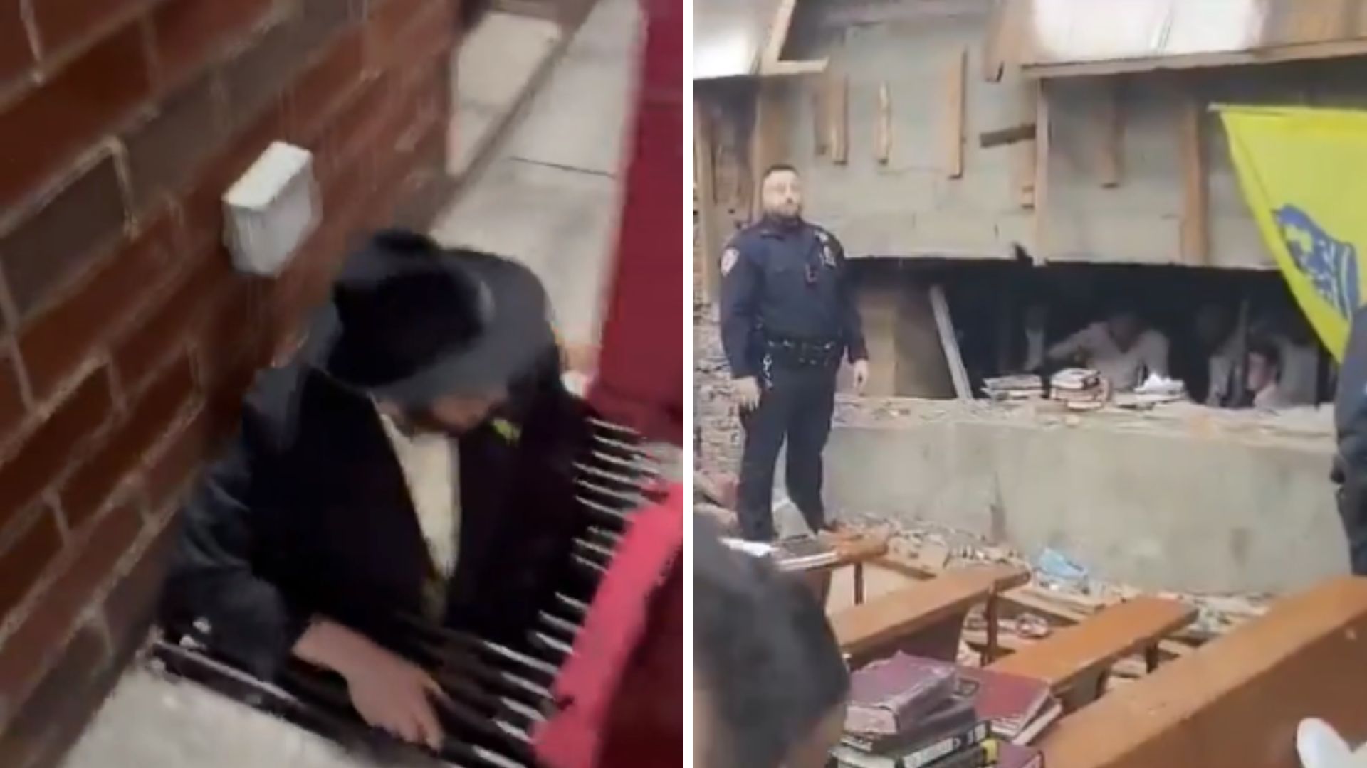 Chabad Synagogue Tunnels / Jewish Tunnel Meme Template