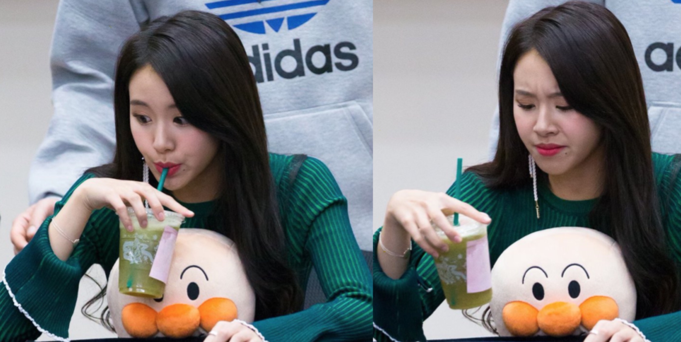 Chaeyoung Drinking Meme Template