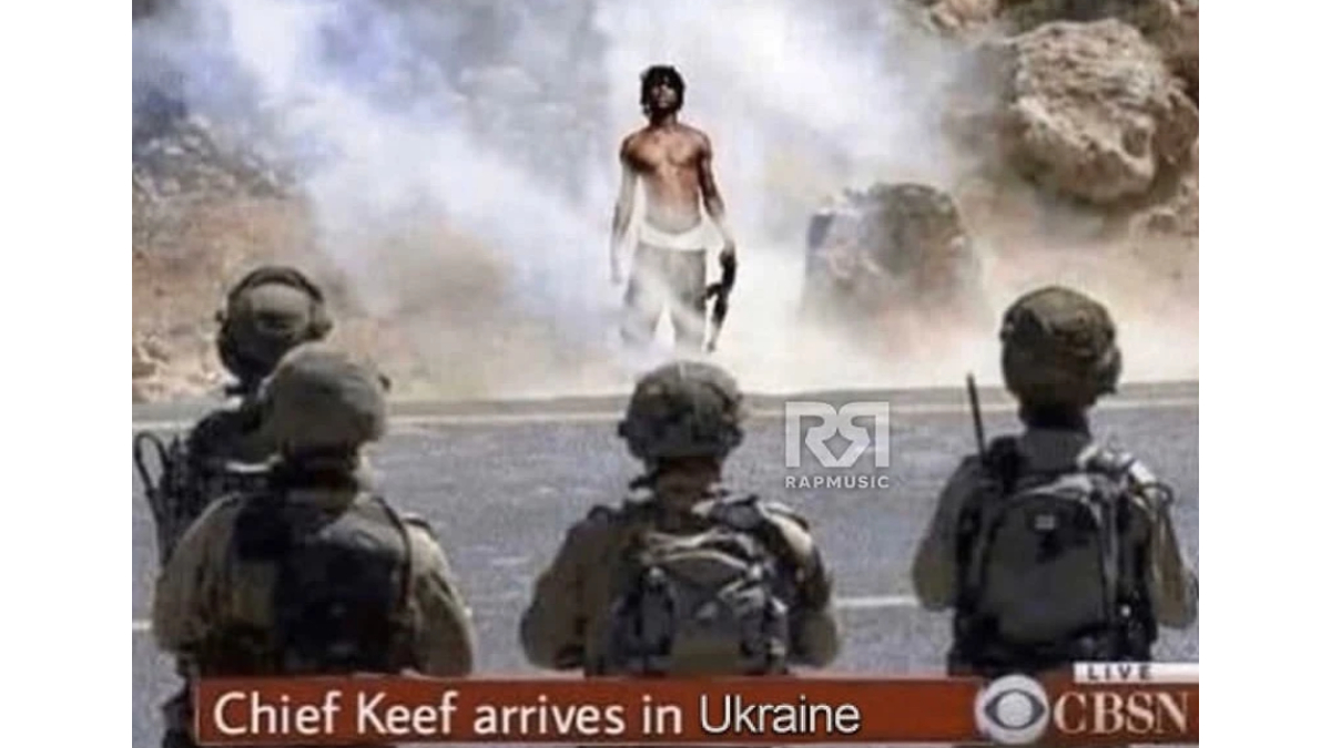 Chief Keef Arrives In Ukraine