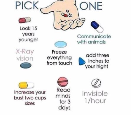 Choose One Pill