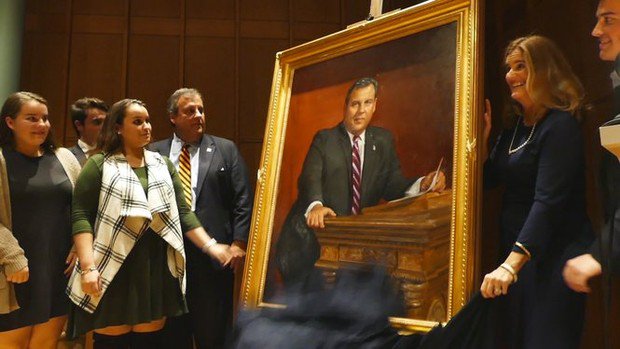 Chris Christie Portrait