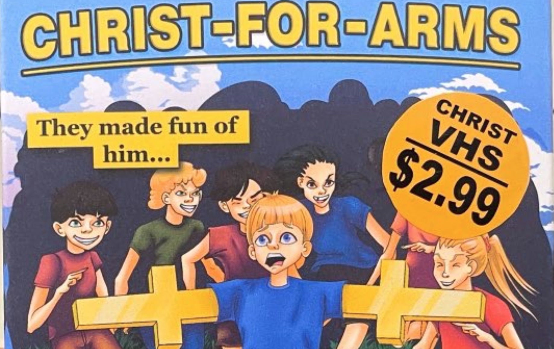 Christ-For-Arms Meme Template