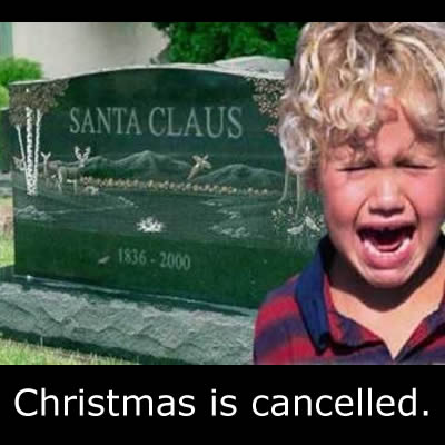 Christmas Cancellation Announcement Meme Template