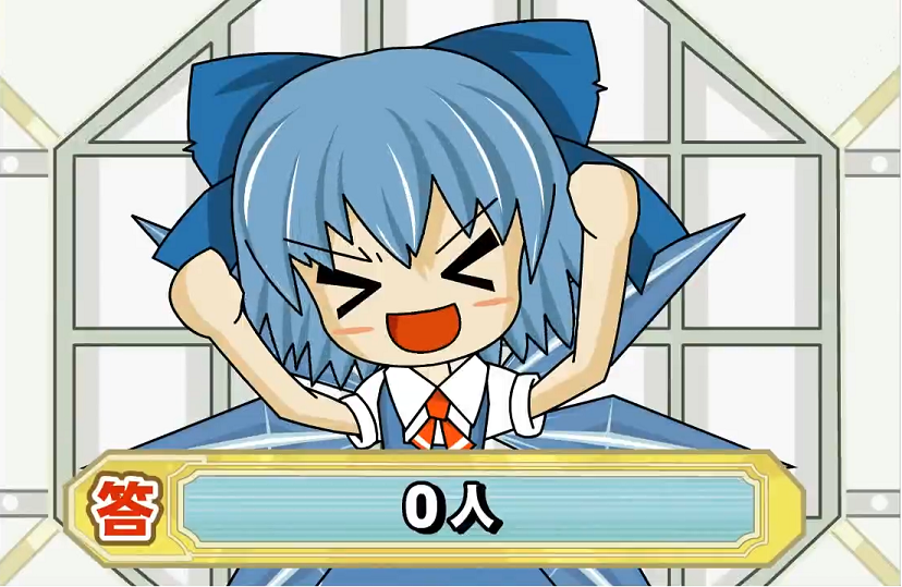 Cirno's Perfect Math Class Meme Template