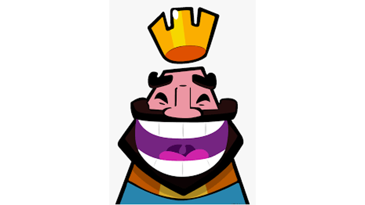 Clash Royale King Laughing / HE HE HE HAW