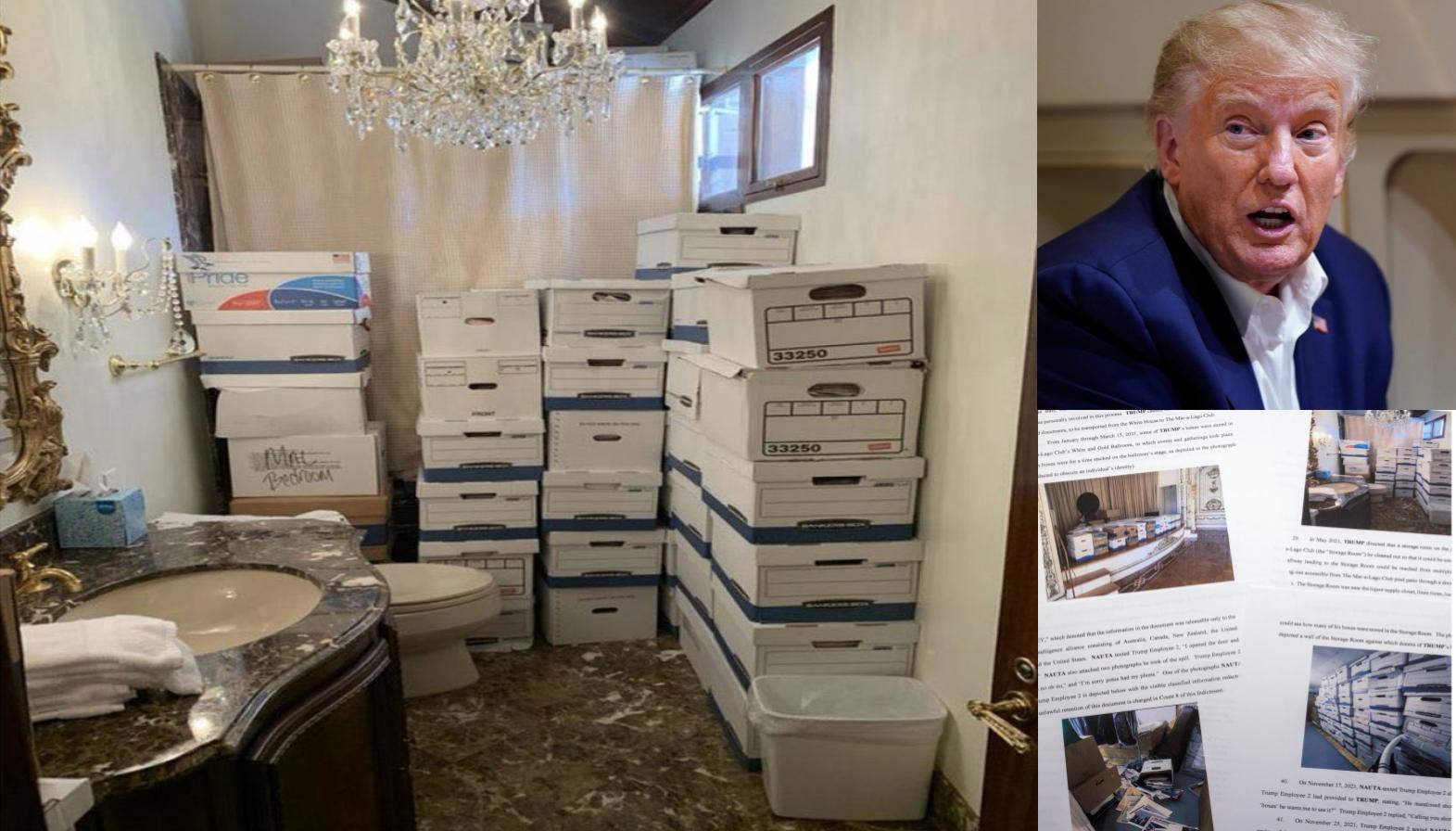 Classified Documents Stored In Mar-A-Lago Bathroom