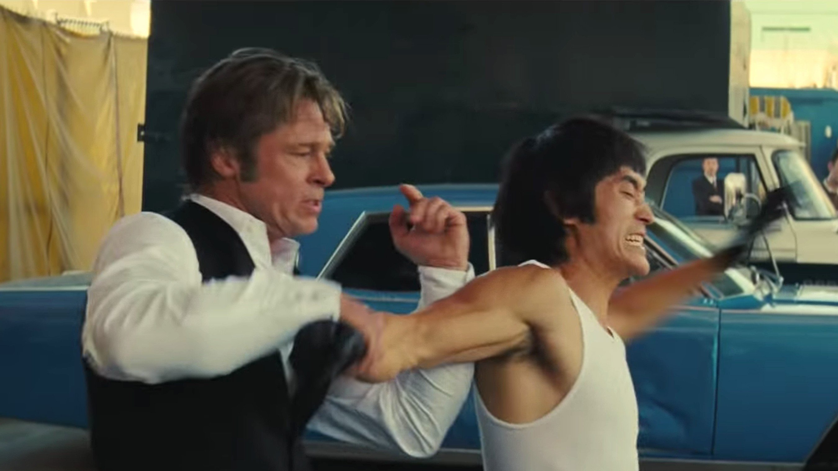 Cliff Booth and Bruce Lee Fight / Braddu Pittu Prease