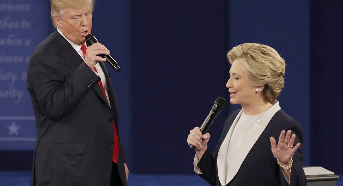 Clinton/Trump Duet Meme Template