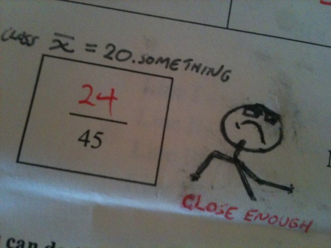 Close Enough Meme Template