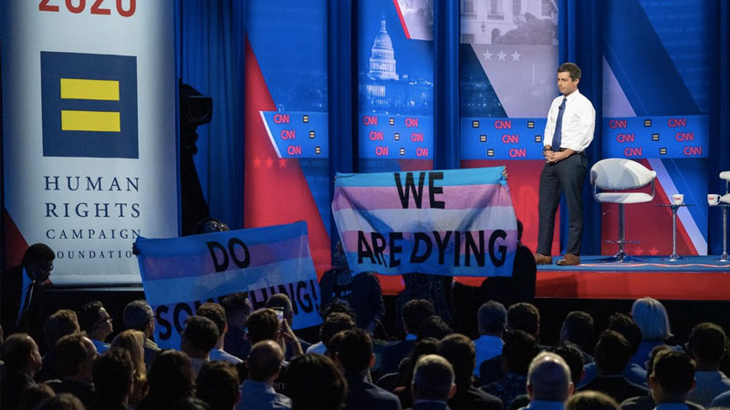 CNN Equality Town Hall Meme Template