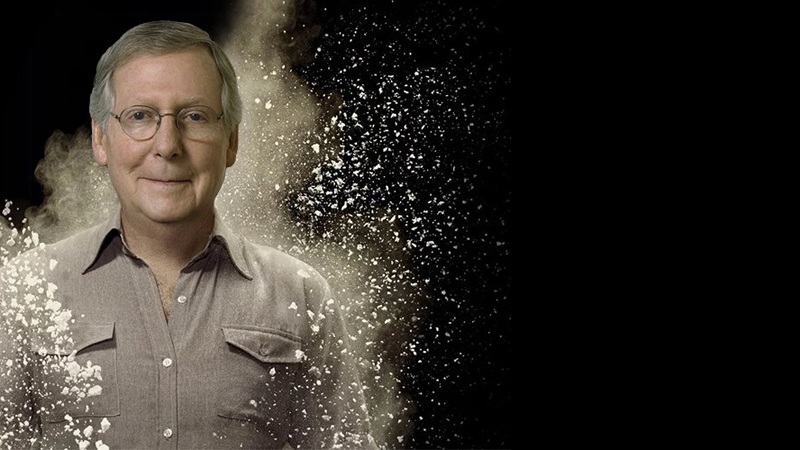 Cocaine Mitch Meme Template