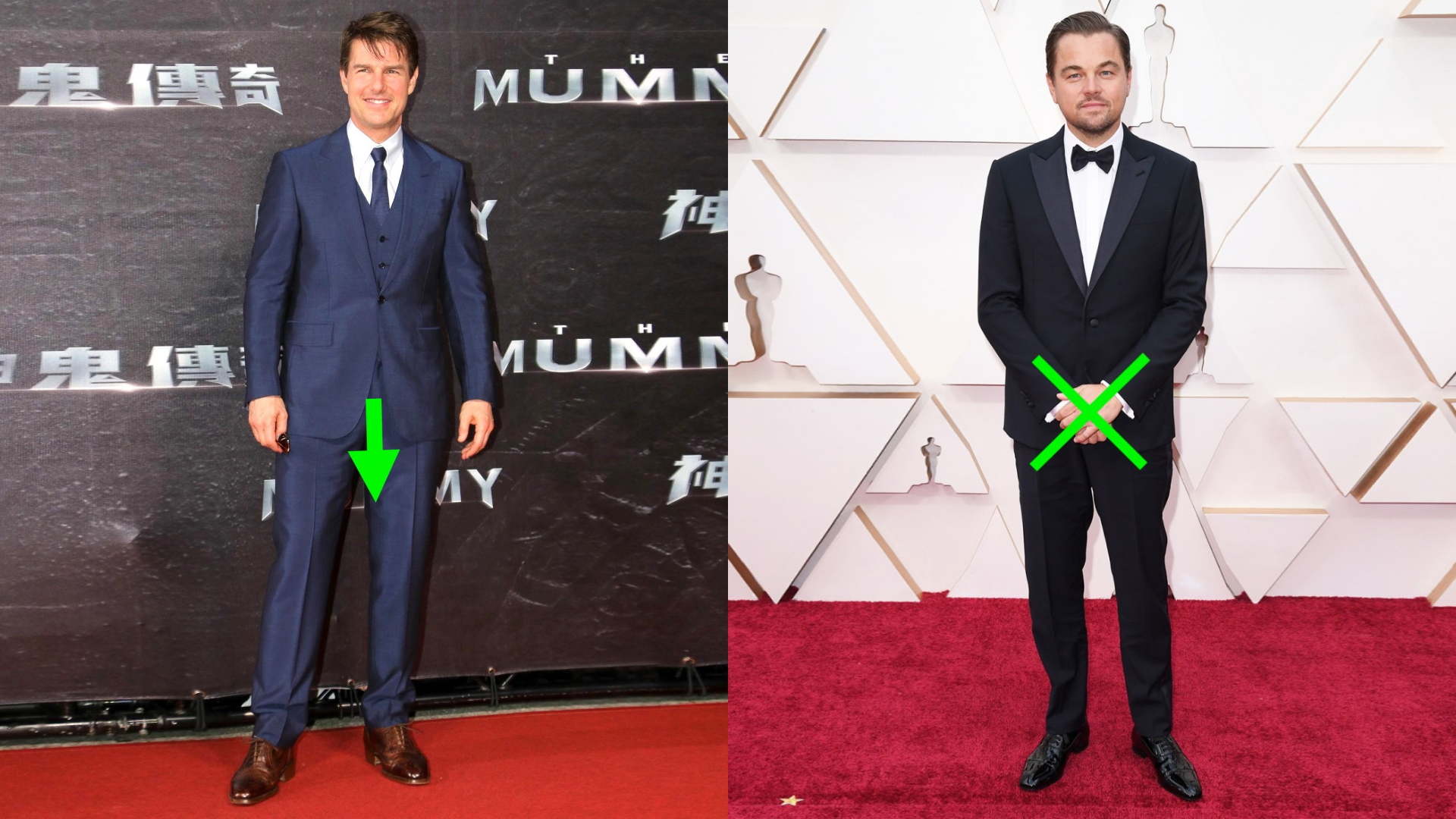 Cock Confidence vs. Cock Shame Meme Template