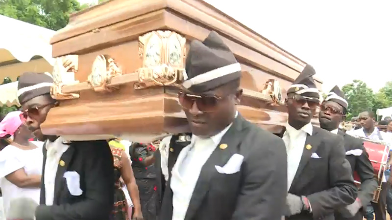 Coffin Dance / Dancing Pallbearers Meme Template