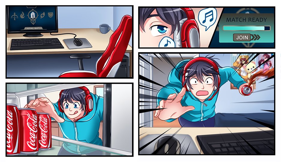 @CokeEsports Meme Template