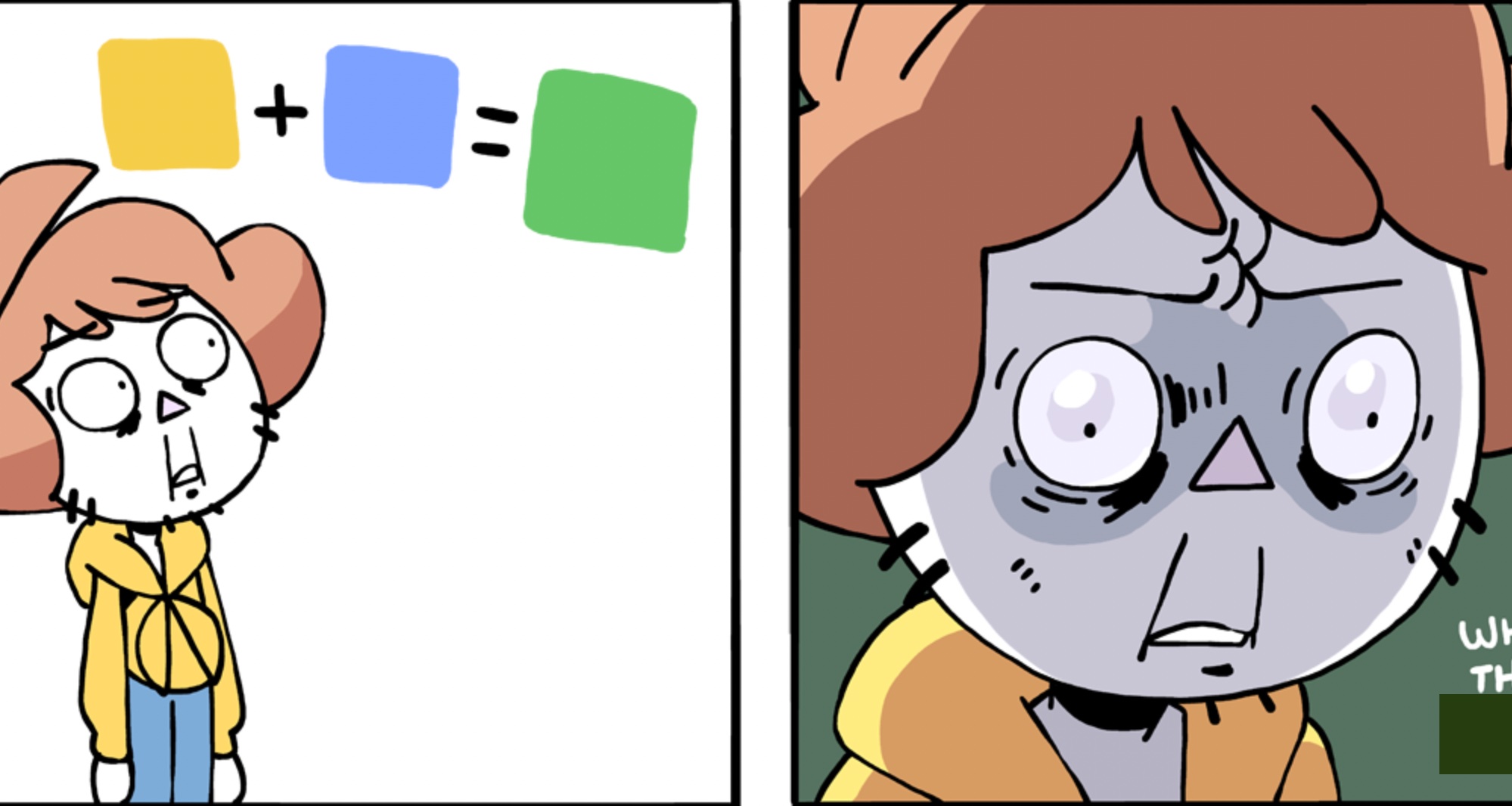 Color Theory Comic Meme Template