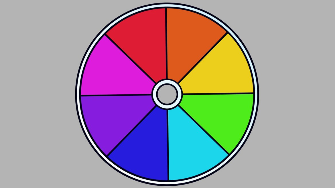 Color Wheel Character Challenge Meme Template
