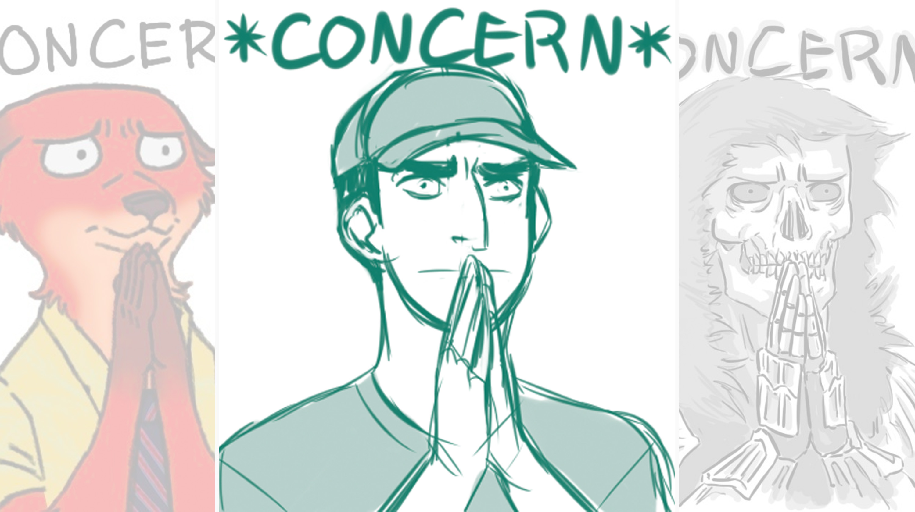 *Concern* Meme Template