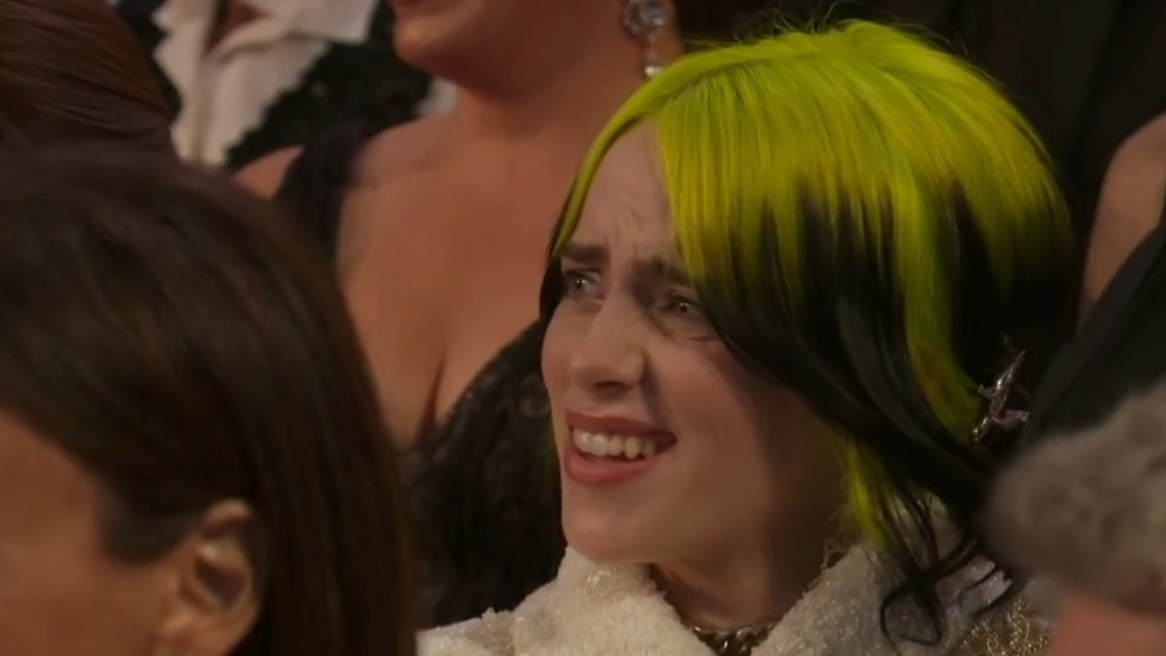 Confused Billie Eilish Meme Template