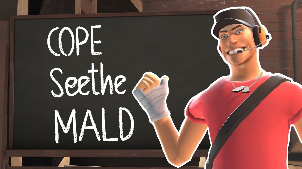 Cope, Seethe, Mald Meme Template