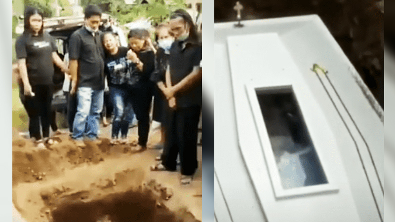 Corpse Waves From Coffin Meme Template