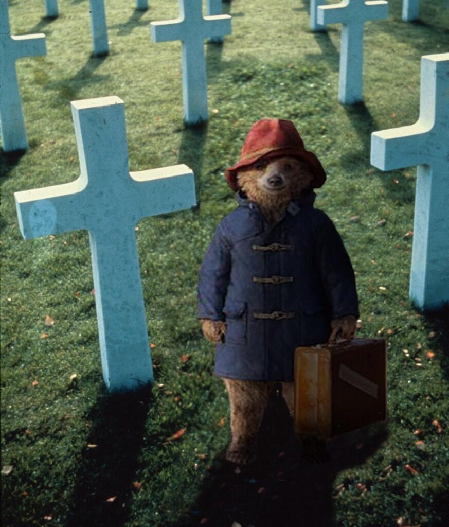 Creepy Paddington Meme Template