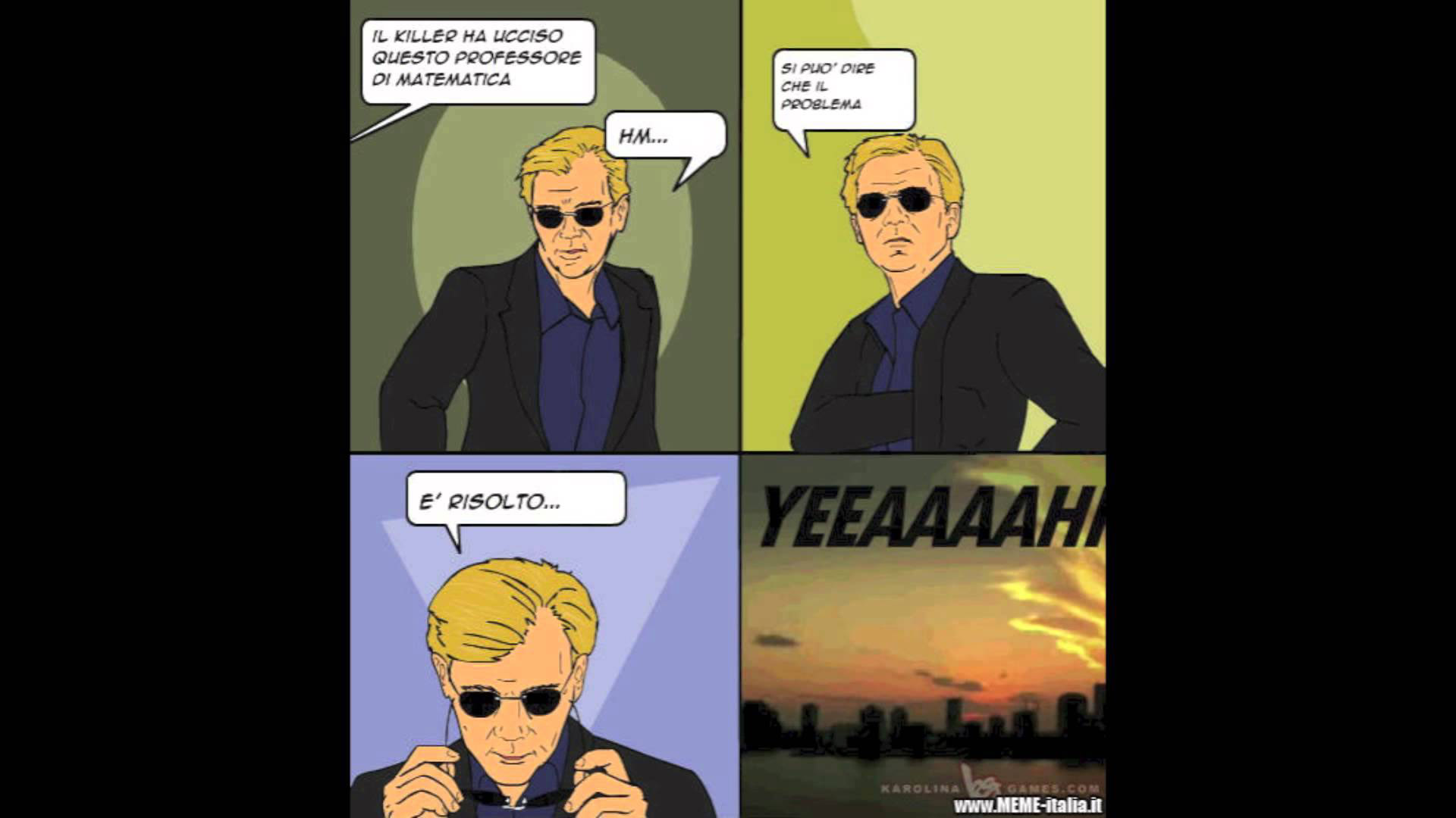 CSI 4 Pane Comics