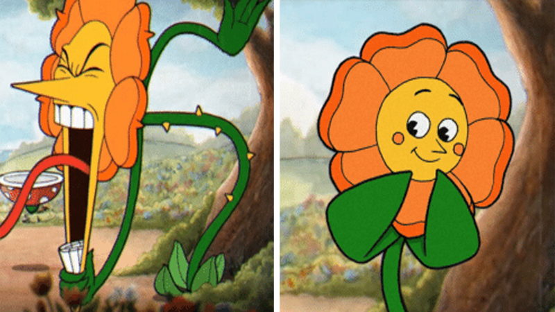 Cuphead Flower / Cagney Carnation