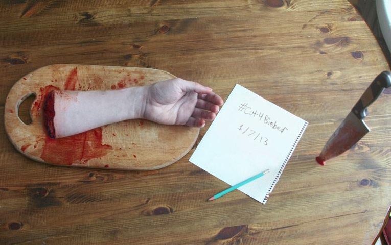 #CuttingForBieber Meme Template