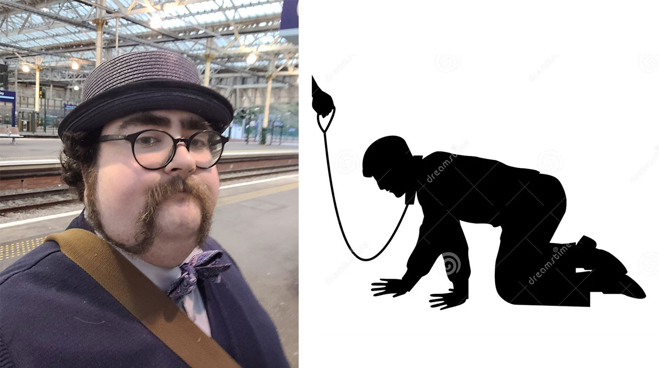 Cybersmith / Human Pet Guy Meme Template