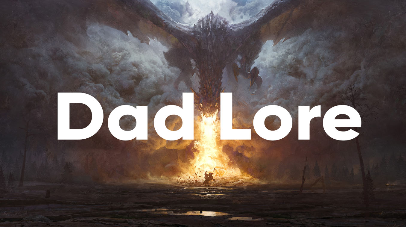Dad Lore Meme Template
