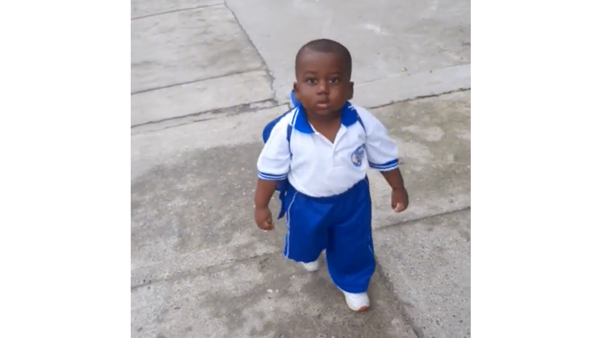 Damn Here We Go Again / Yanfry Walking Meme Template