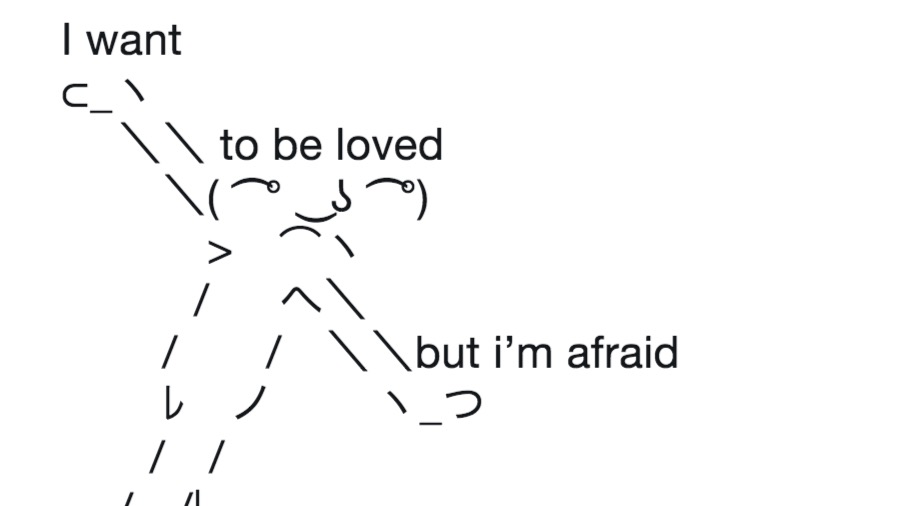 Dancing ASCII Man Meme Template