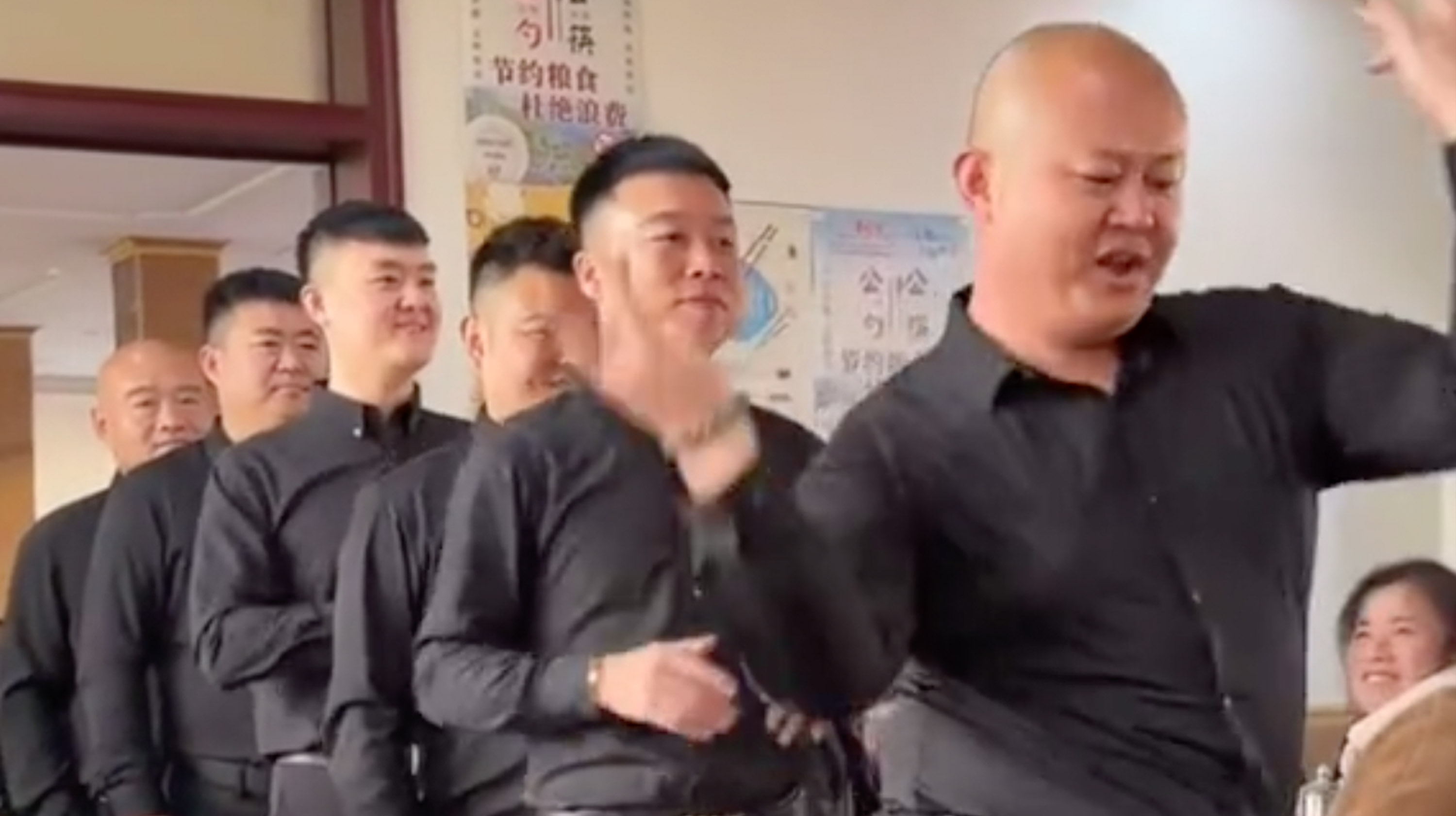 Dancing Chinese Waiters