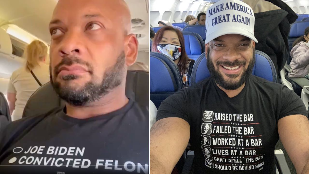 David Harris Jr.'s Plane Rage Bait Meme Template