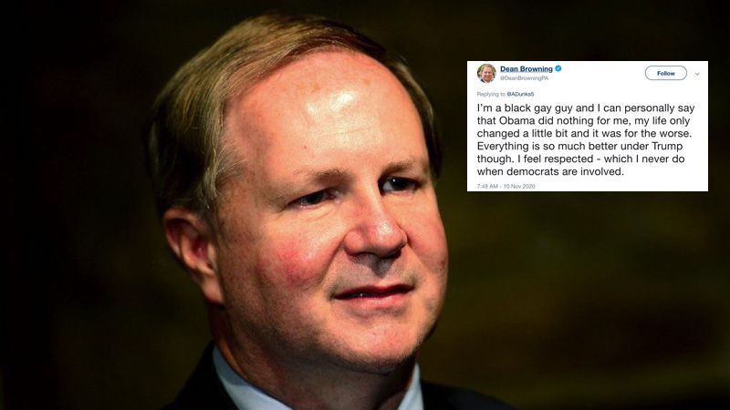 Dean Browning's "I'm A Black Gay Guy" Tweet Meme Template