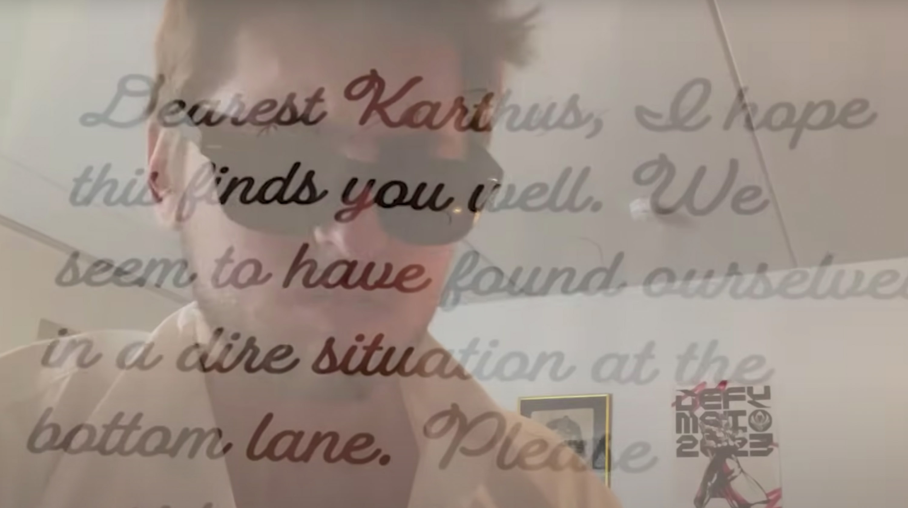 Dearest Karthus Copypasta Meme Template