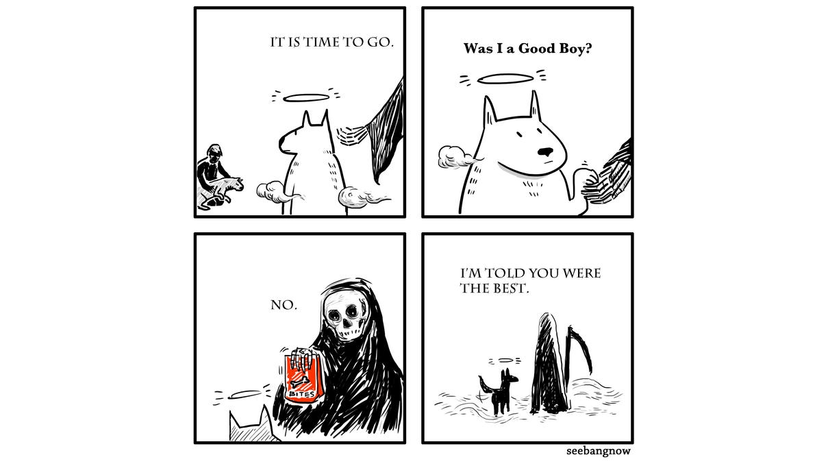 Death and the Dog Meme Template