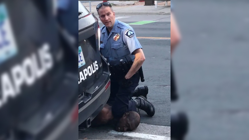 Death of George Floyd Meme Template