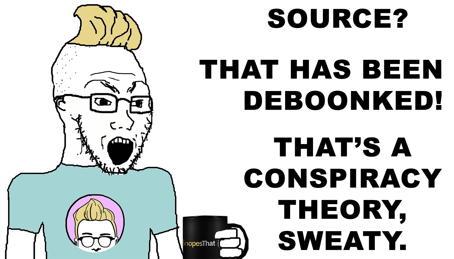 Deboonker Meme Template