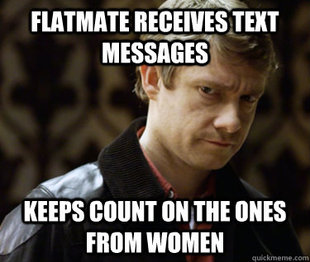 Defensively Heterosexual John Watson Meme Template