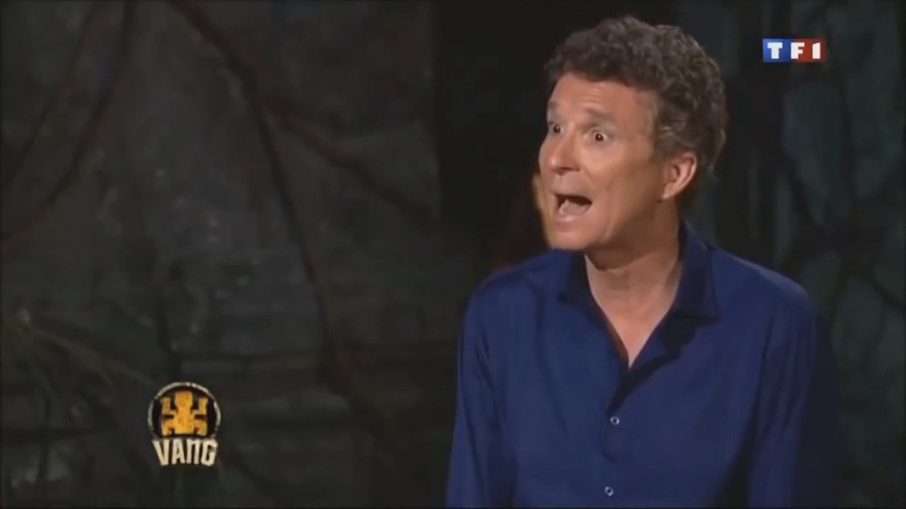 Denis Brogniart's "Ah!" Meme Template