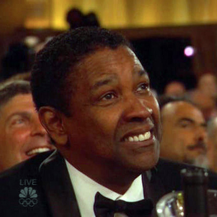 Denzel Washington's Cringe Face Meme Template
