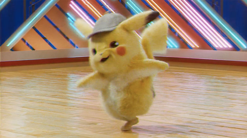 Detective Pikachu Dancing