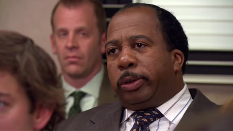 Did I Stutter (Stanley - The Office) Meme Template