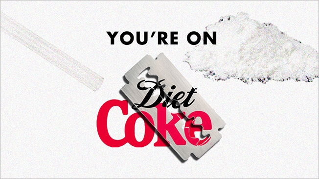 Diet Coke's "You're On" Ad Meme Template